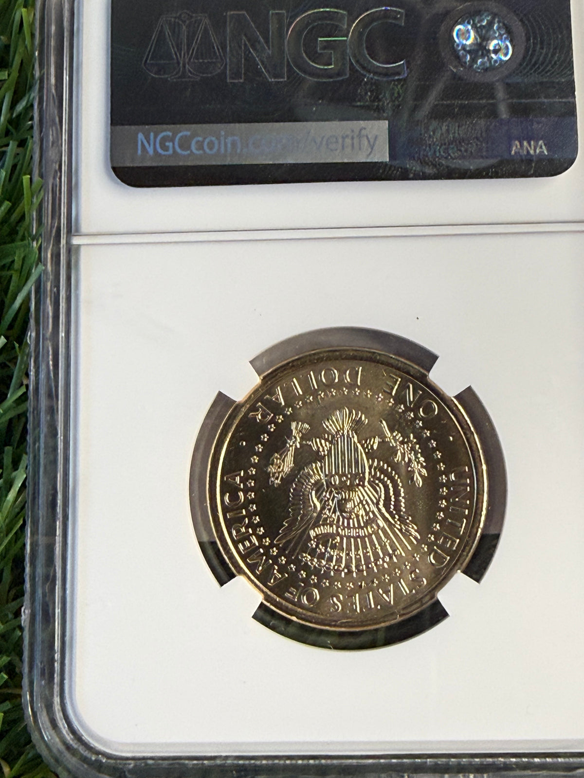 NGC MS65 1776-2026 $1 President Donald J. Trump Commemorative dollar