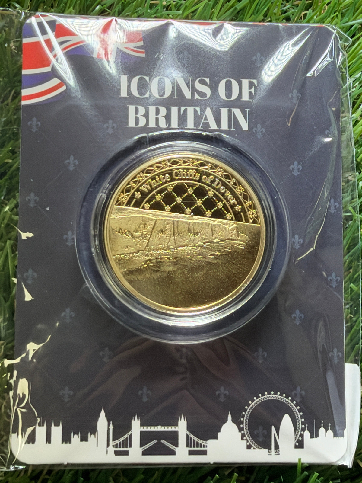 Icons of Britain Fine 24ct Gold Plated Coin Collection