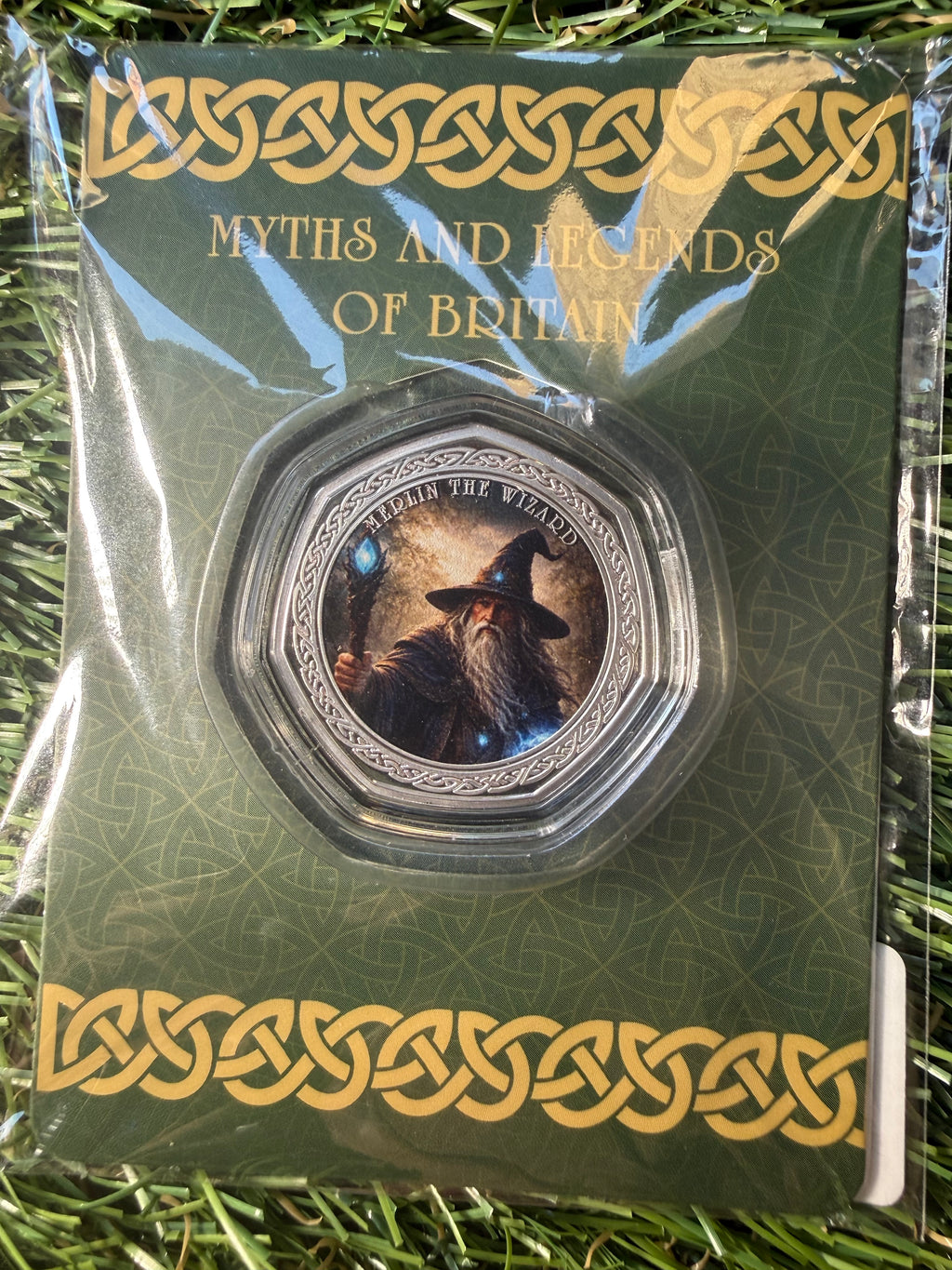 Myths and Legends of Britain 999 Silver Plated Coin Collection in presentation packs