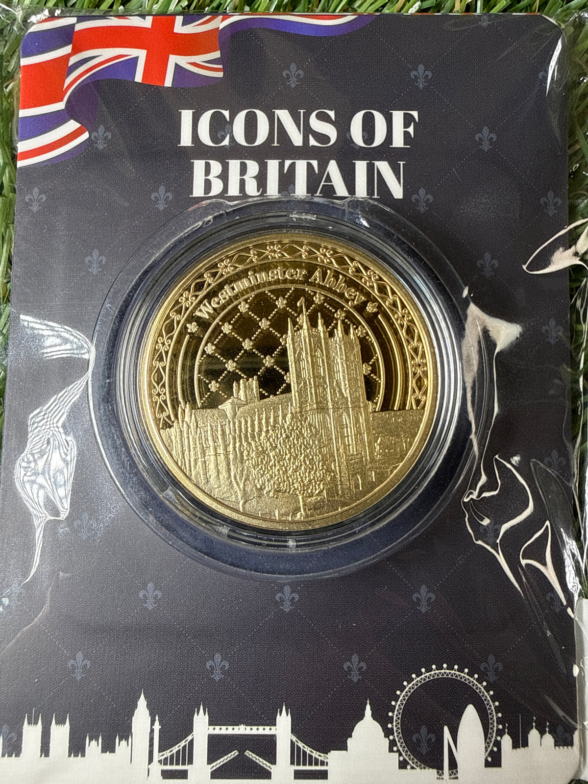 Icons of Britain Fine 24ct Gold Plated Coin Collection