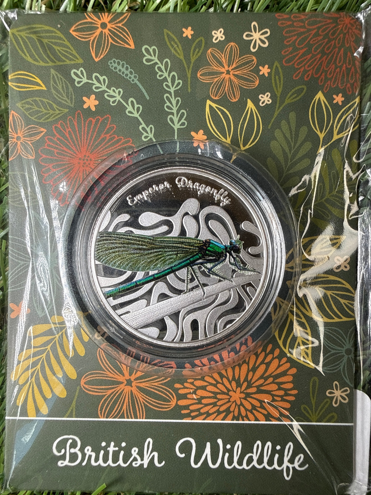 British wildlife collection - Various Fine 999 Plated Silver Coins