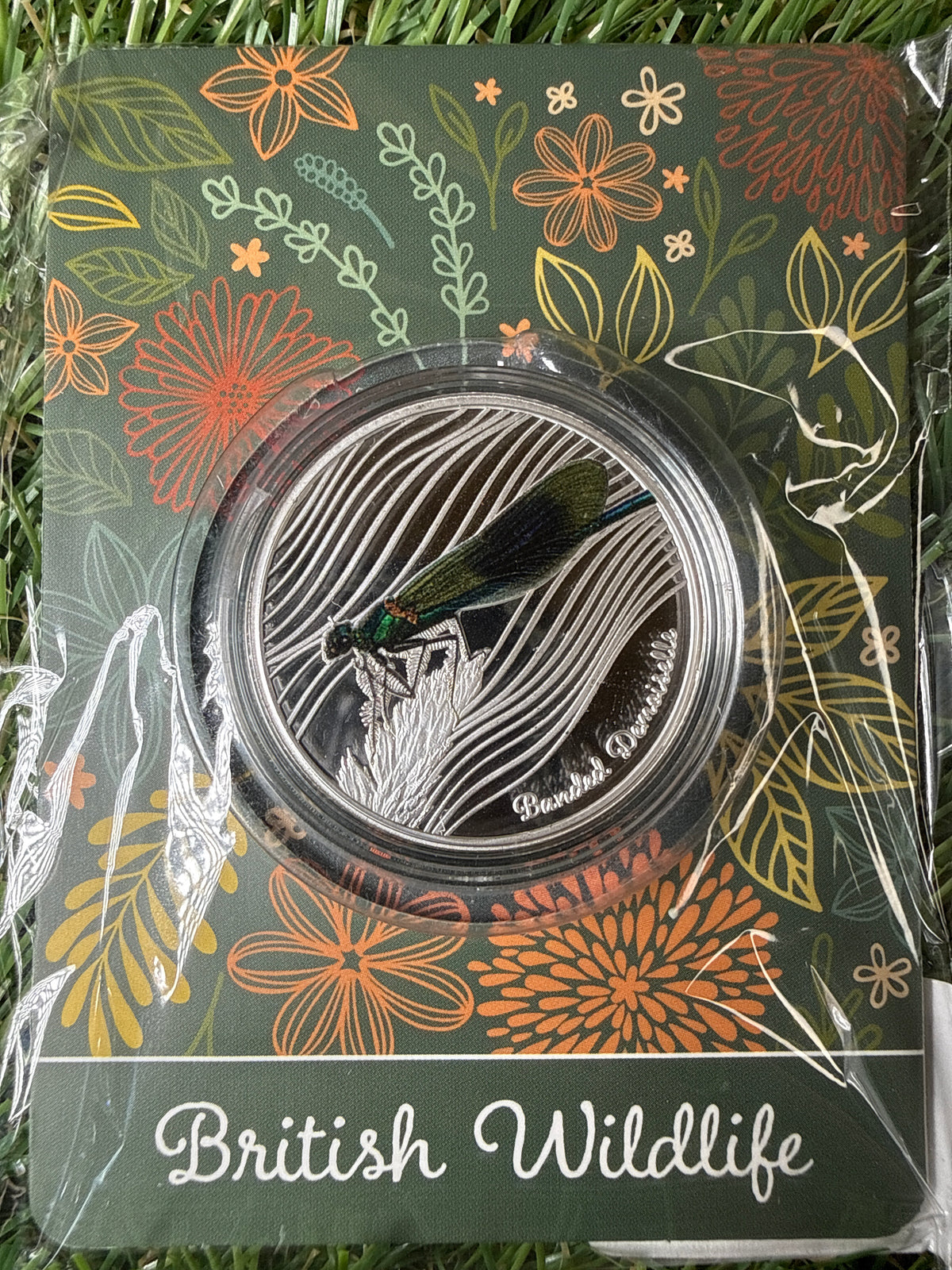 British wildlife collection - Various Fine 999 Plated Silver Coins
