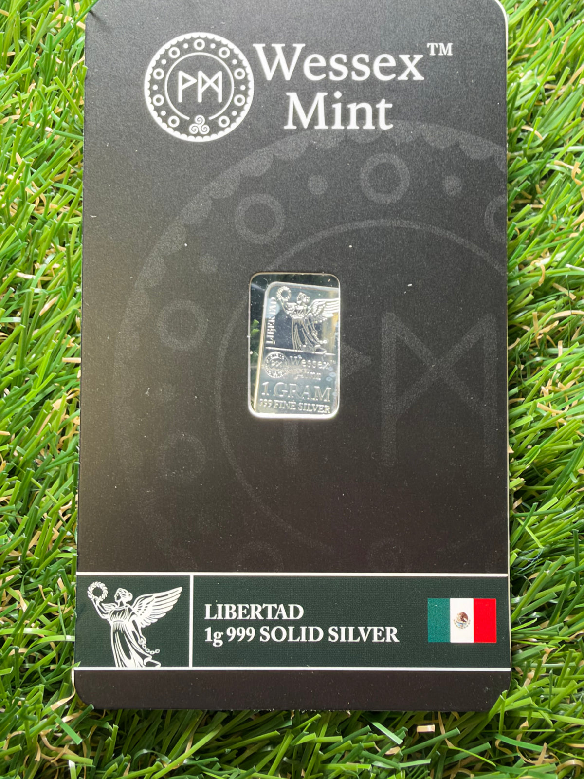 Wessex Mint 1g .999 Silver Libertad Bar - Pure Silver Bullion