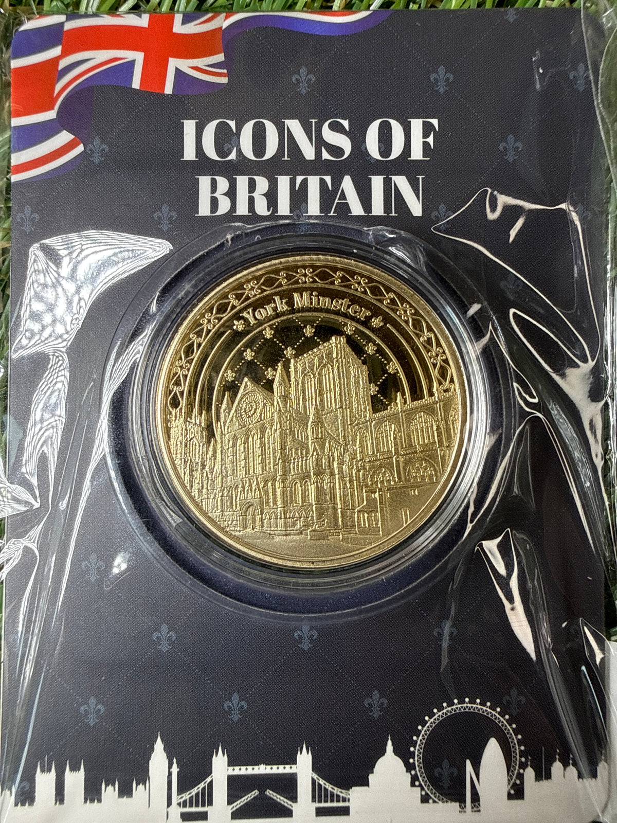 Icons of Britain Fine 24ct Gold Plated Coin Collection