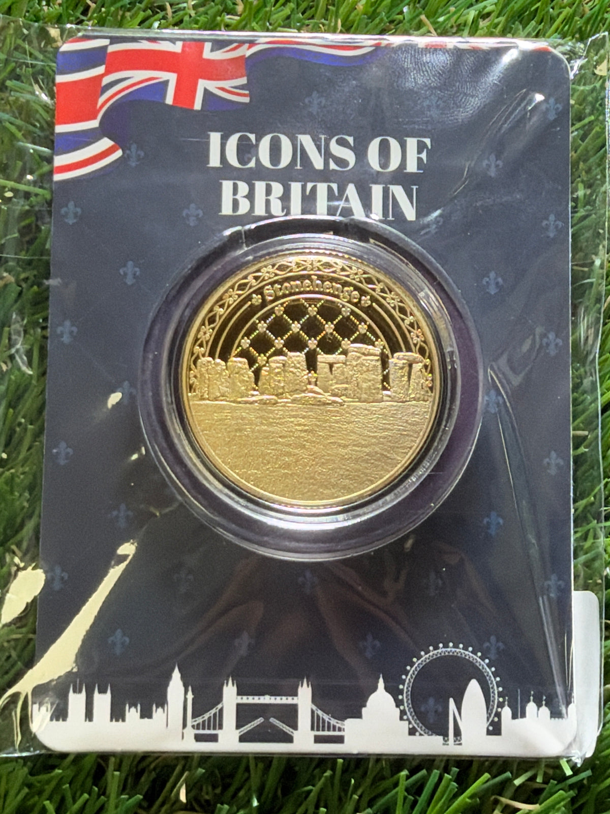Icons of Britain Fine 24ct Gold Plated Coin Collection