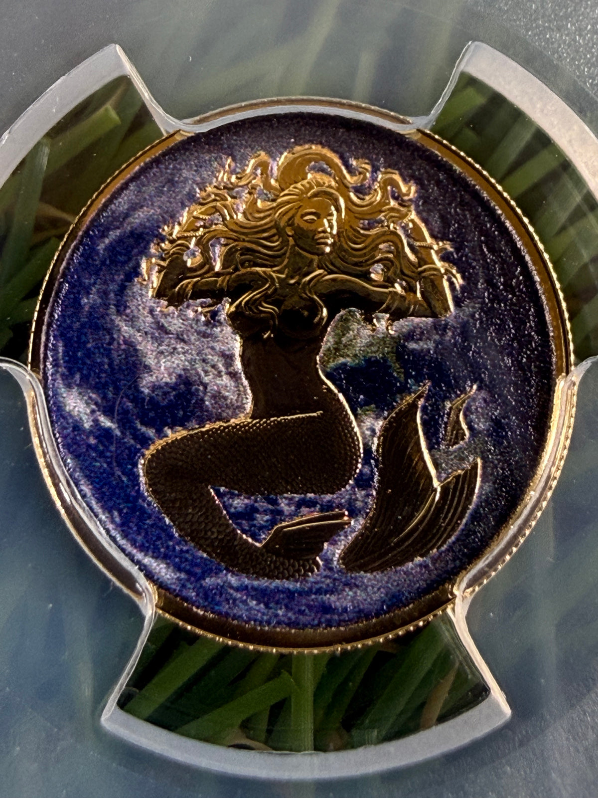 PCGS PR70 2 Gram 22kt Gold Mermaid - Earth Reflection Coin Niue 2026