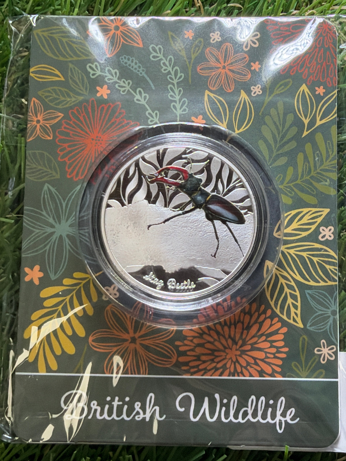 British wildlife collection - Various Fine 999 Plated Silver Coins