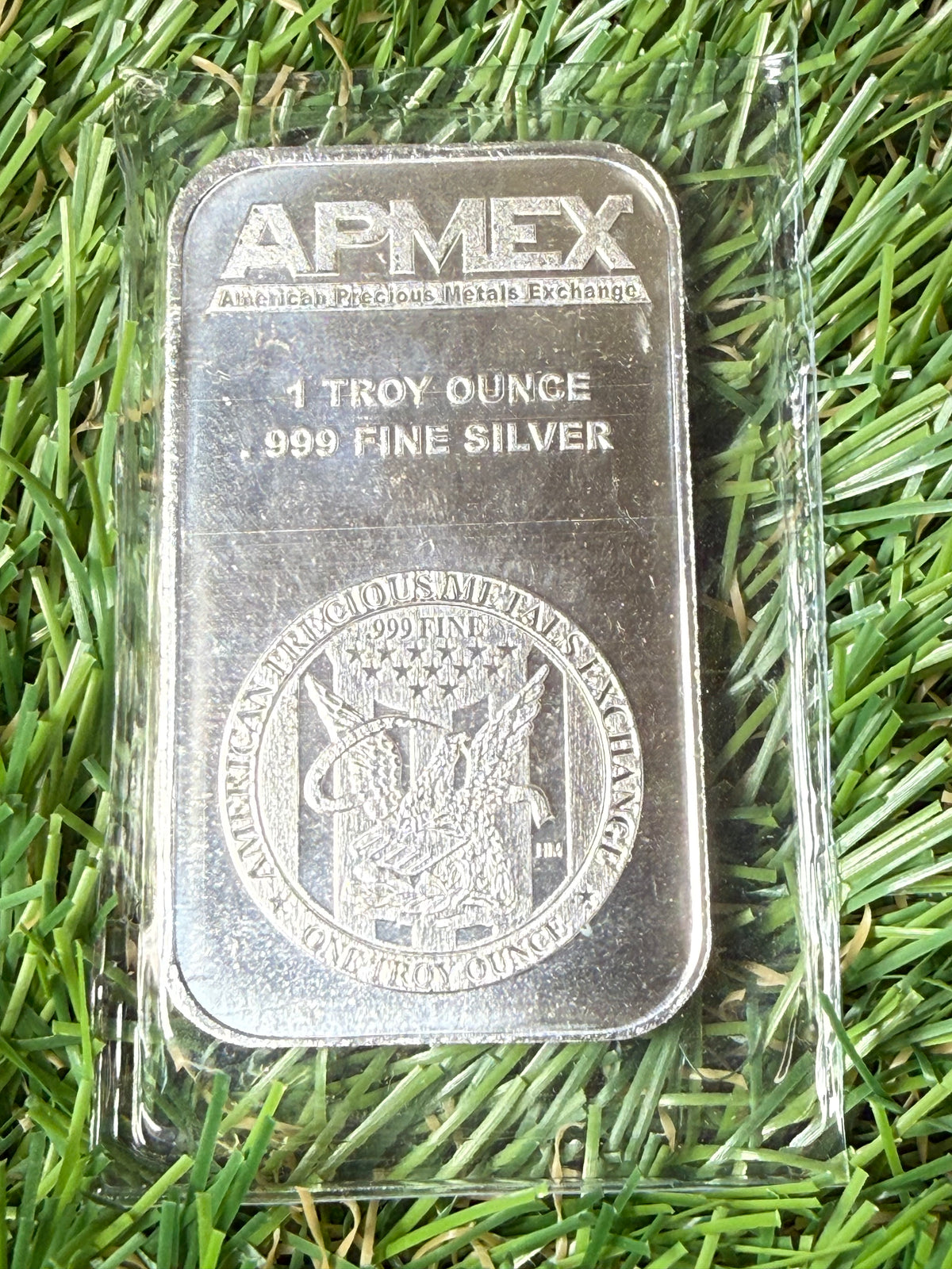 APMEX 1 oz Fine 999 Silver Bar in TEP