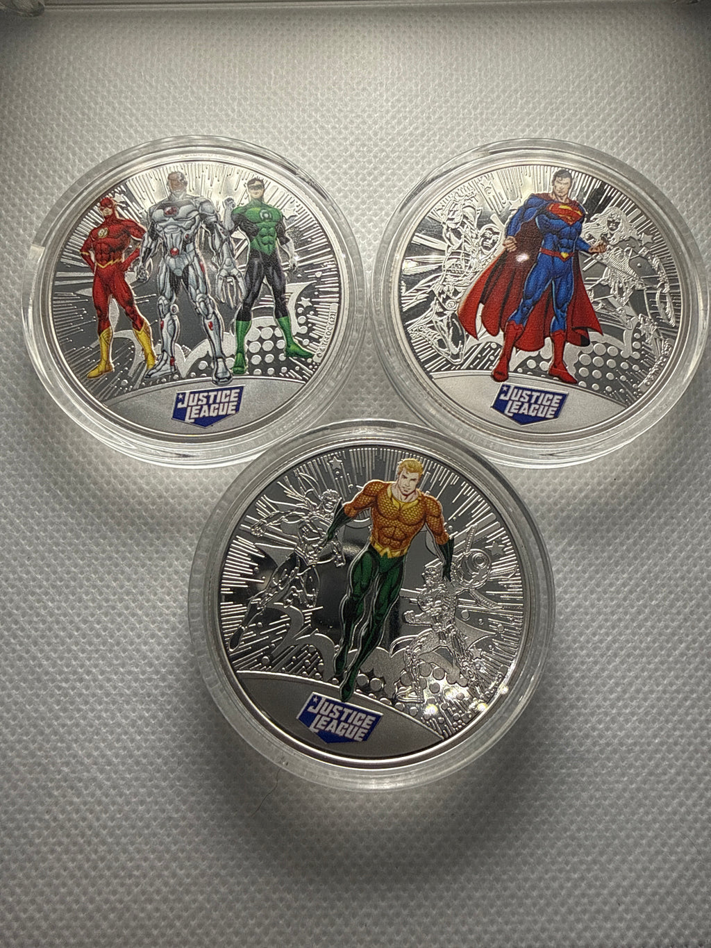 DC Comics Justice League Silver Plated Commemorative Coin - Various Available
