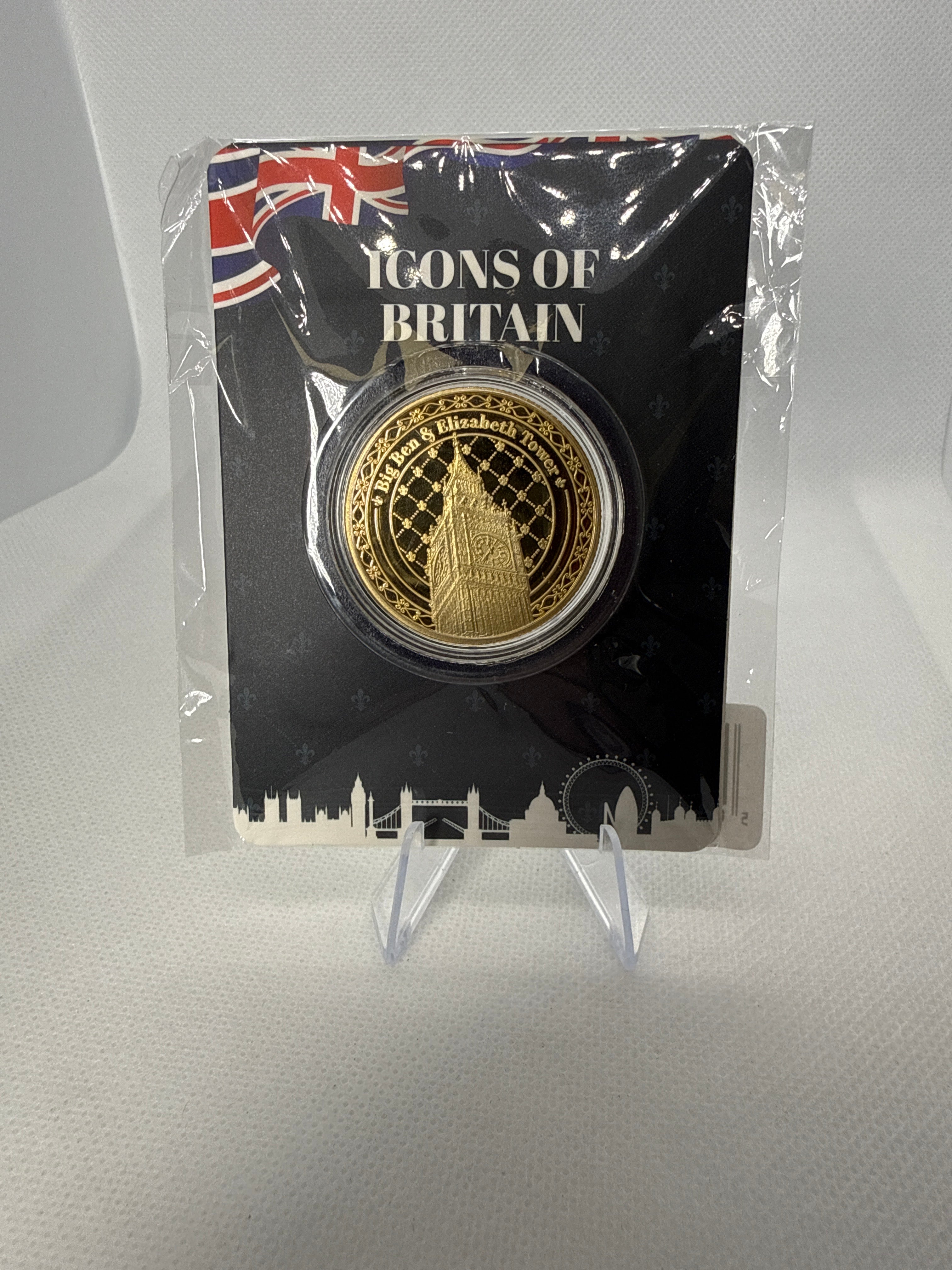Icons of Britain Fine 24ct Gold Plated Coin Collection