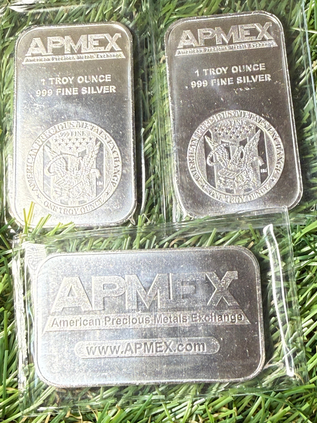 APMEX 1 oz Fine 999 Silver Bar in TEP