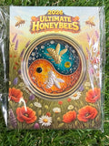 2026 Ultimate Honeybees Bi-Metal 1oz .999 Fine Copper Round with Crystals