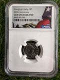 1776-2026 10c Emerging Liberty 250th Anniv NGC Gem UNC Dime