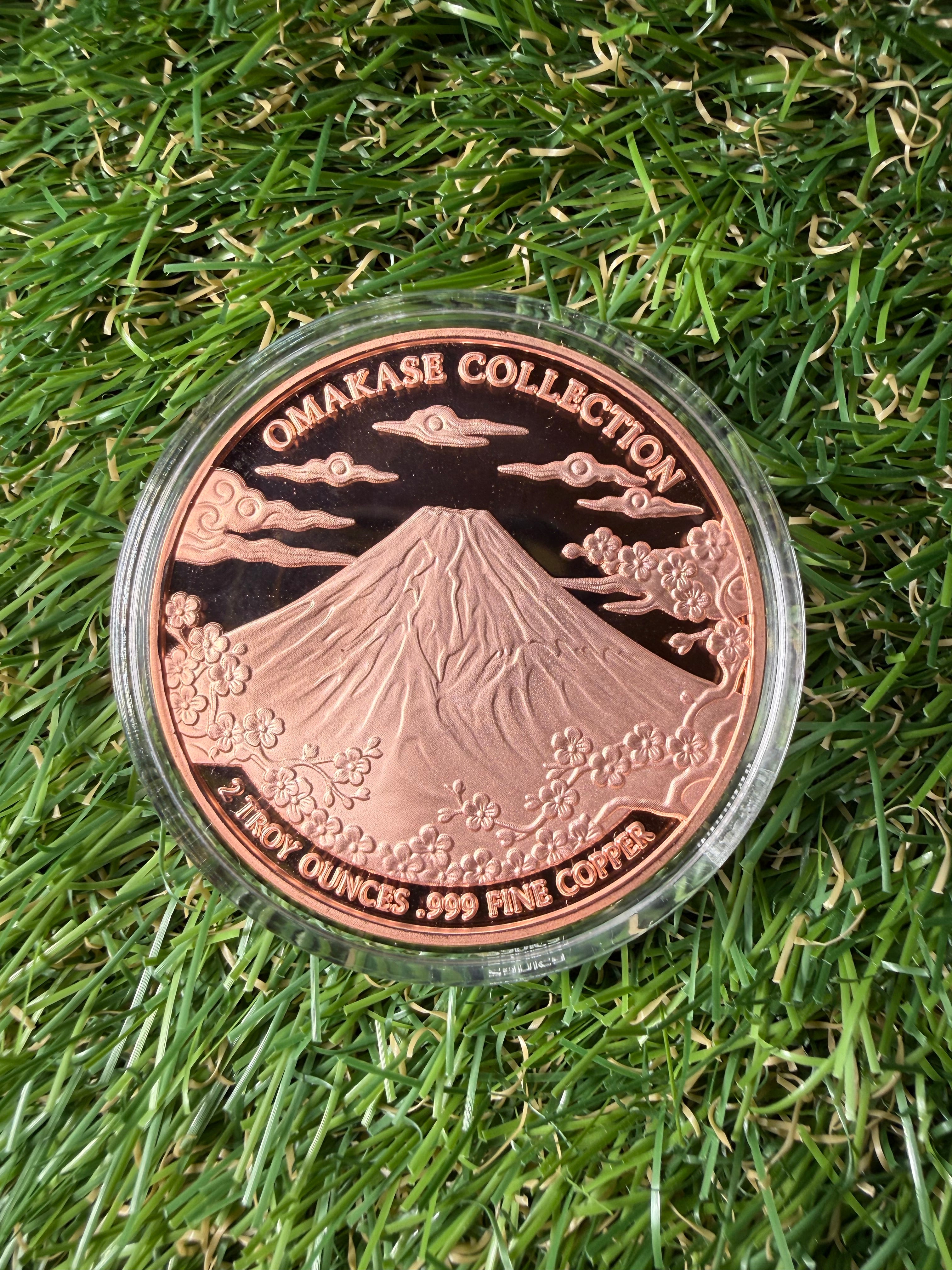 Japanese Omakase Collection - 2oz Sushi Copper Round .999