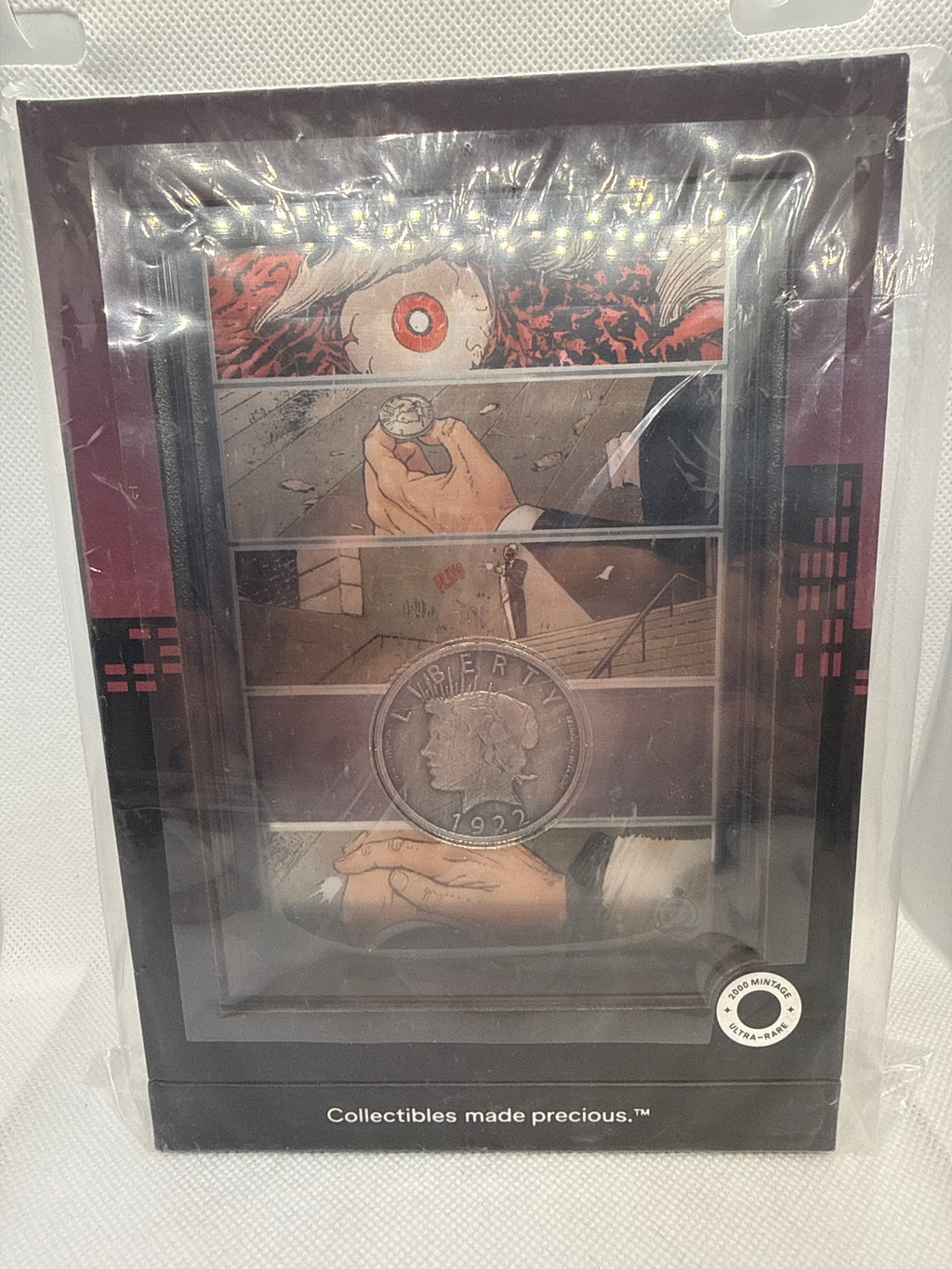 1/2oz 999 Silver+5g 999 Silver Foil 2026 Agoro Two-face Collectible 2000 mintage