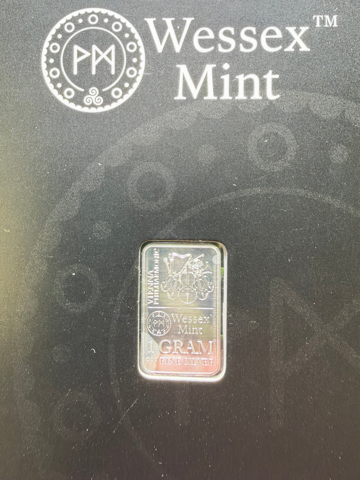 Wessex Mint Vienna Philharmonic 1g Solid Silver Bullion Bar