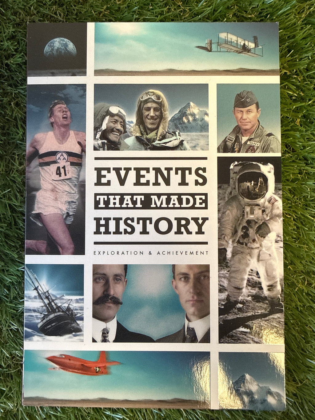 Events That Made History Silver Plated Coin Collection. Exploration And Achievement Edition