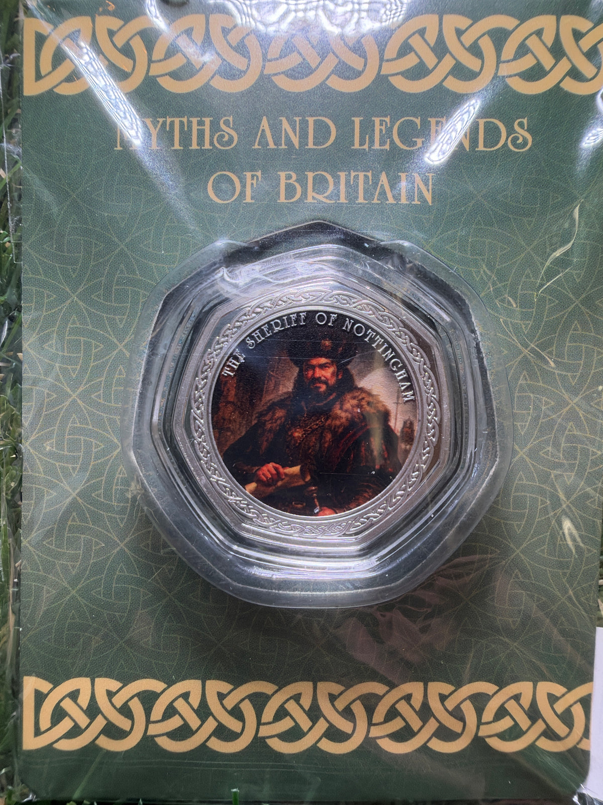 Myths and Legends of Britain 999 Silver Plated Coin Collection in presentation packs