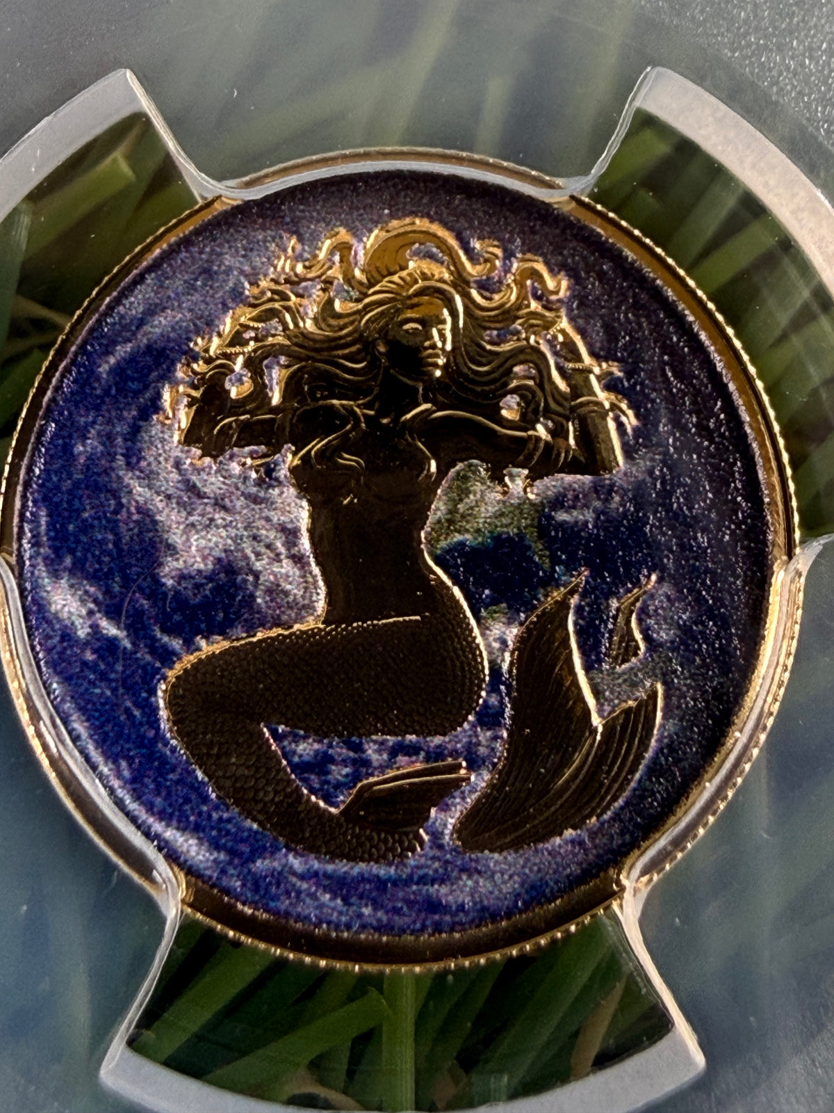 PCGS PR70 2 Gram 22kt Gold Mermaid - Earth Reflection Coin Niue 2026