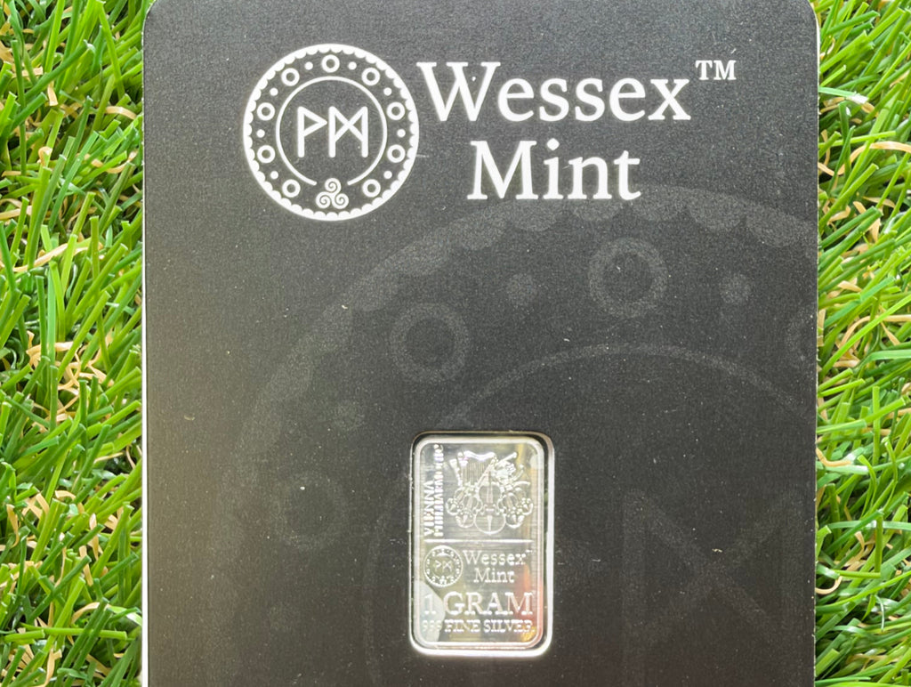 Wessex Mint Vienna Philharmonic 1g Solid Silver Bullion Bar