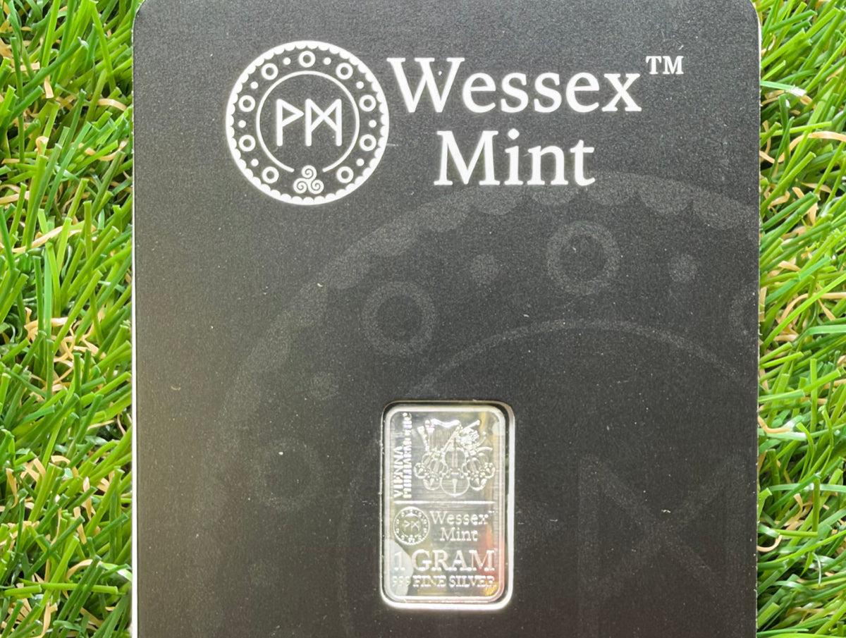 Wessex Mint Vienna Philharmonic 1g Solid Silver Bullion Bar