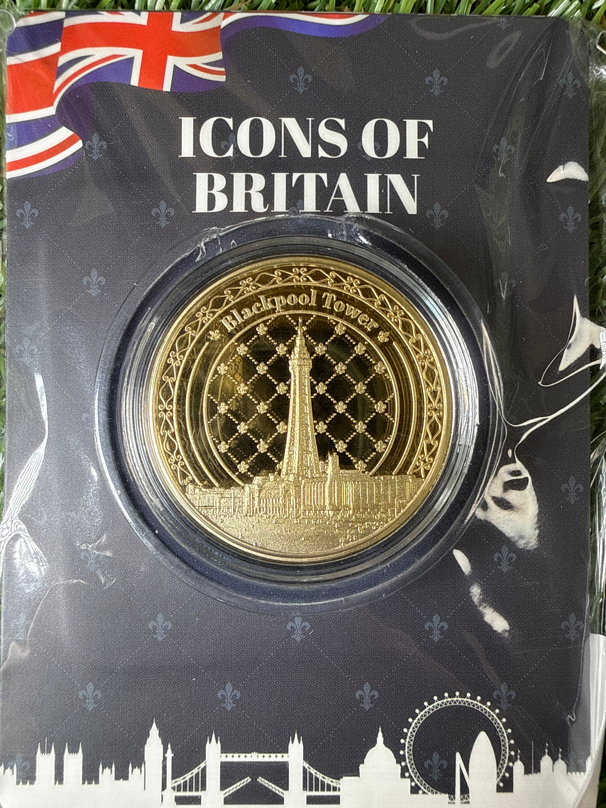 Icons of Britain Fine 24ct Gold Plated Coin Collection