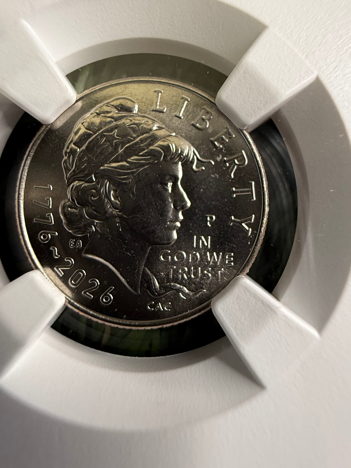 1776-2026 10c Emerging Liberty 250th Anniv NGC Gem UNC Dime