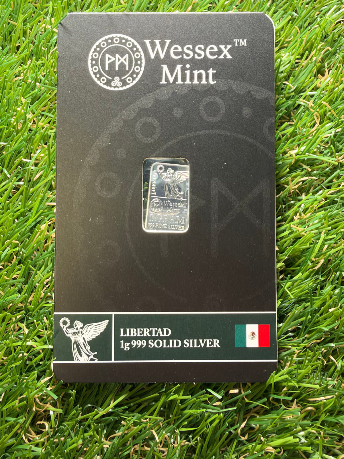 Wessex Mint 1g .999 Silver Libertad Bar - Pure Silver Bullion