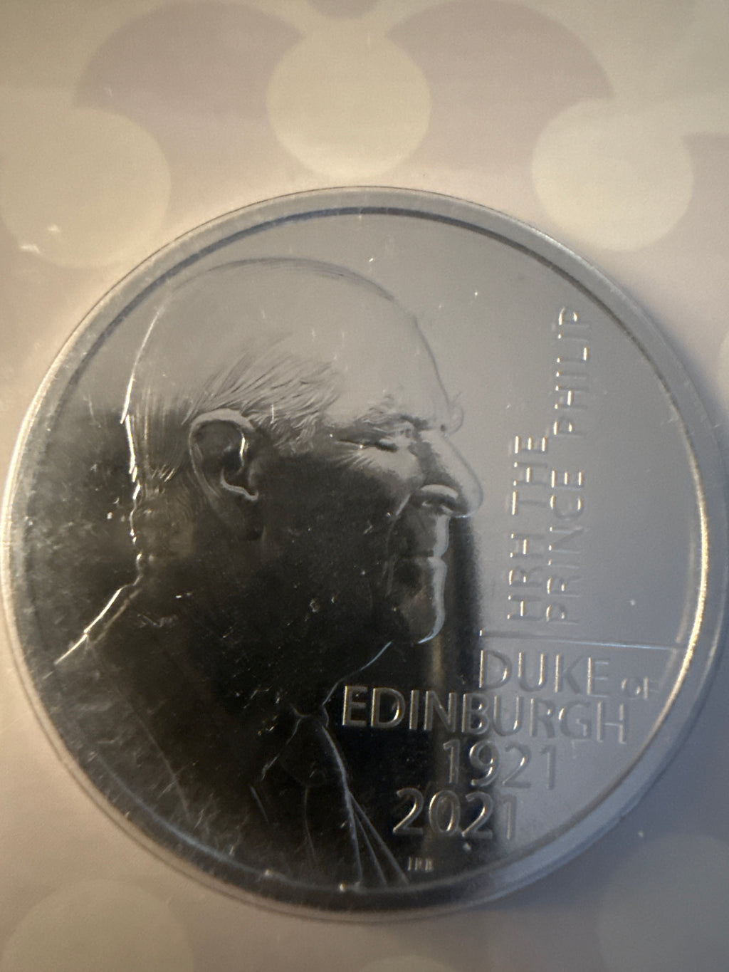 The Royal Mint - HRH the Prince Philip £5 2021 BU Coin