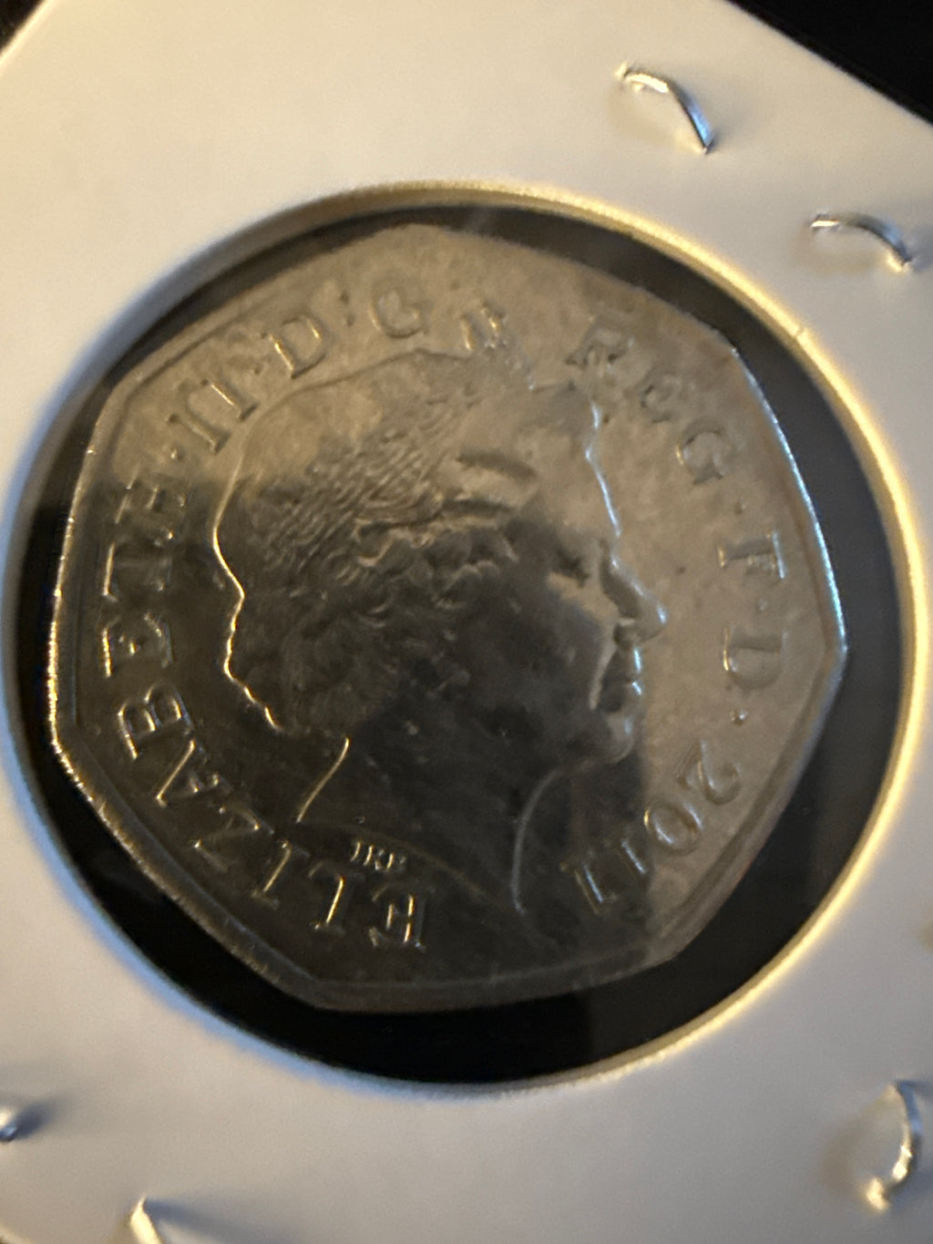 2011 Taekwondo 50p Fifty Pence Coin London Olympics 2012 Circulated