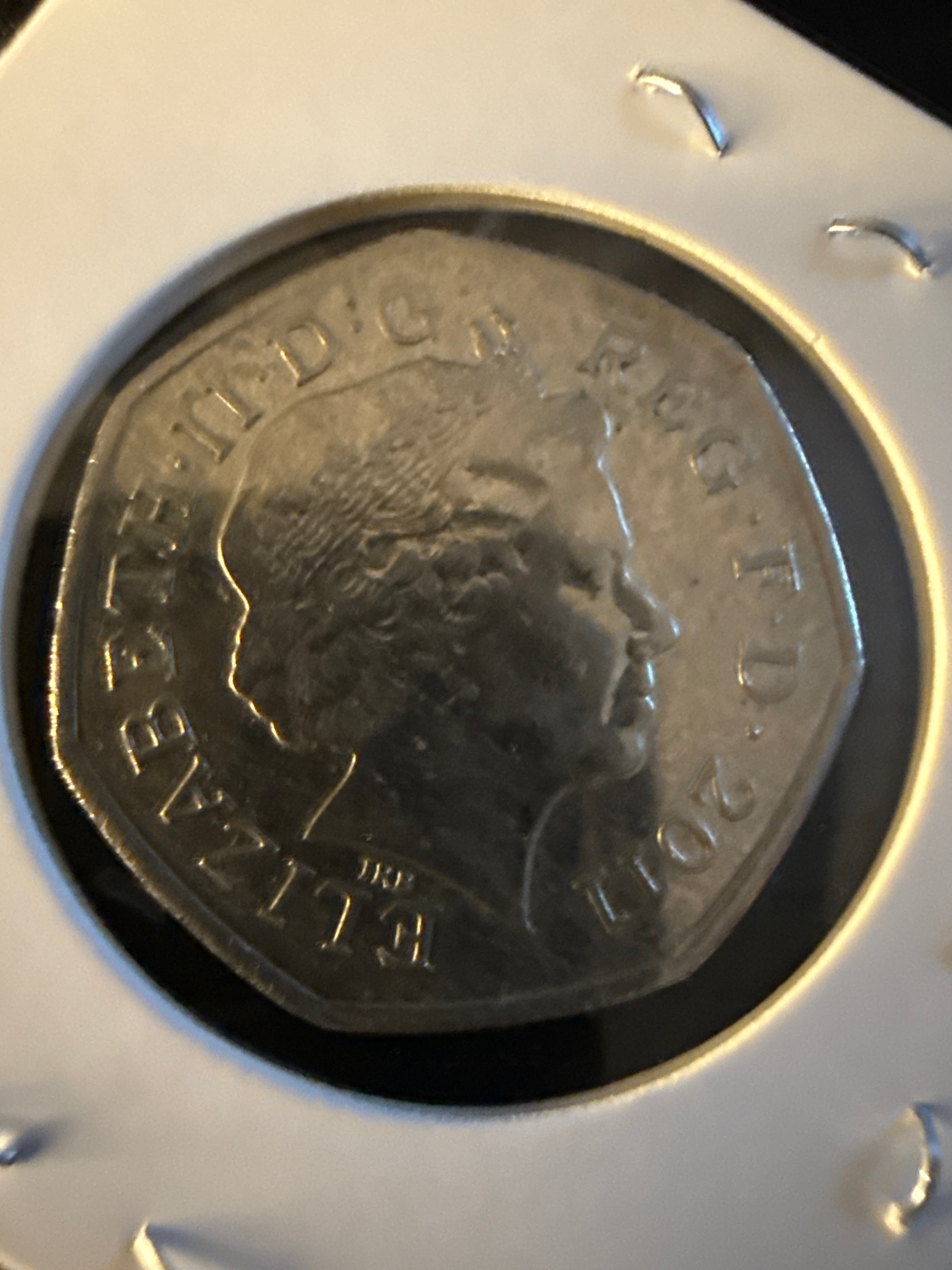 2011 Taekwondo 50p Fifty Pence Coin London Olympics 2012 Circulated