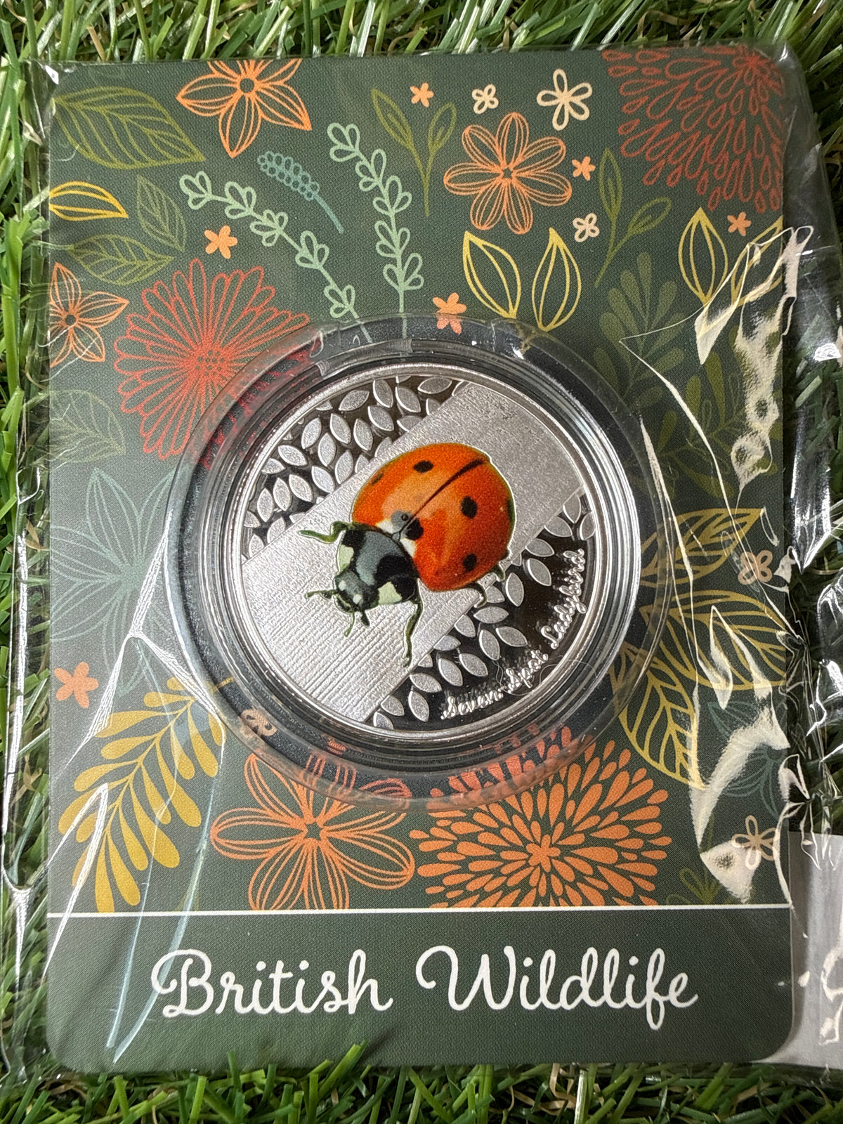British wildlife collection - Various Fine 999 Plated Silver Coins