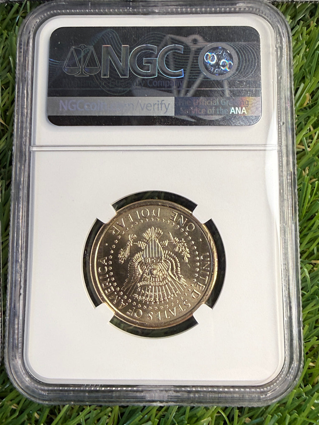 NGC MS65 1776-2026 $1 President Donald J. Trump Commemorative dollar