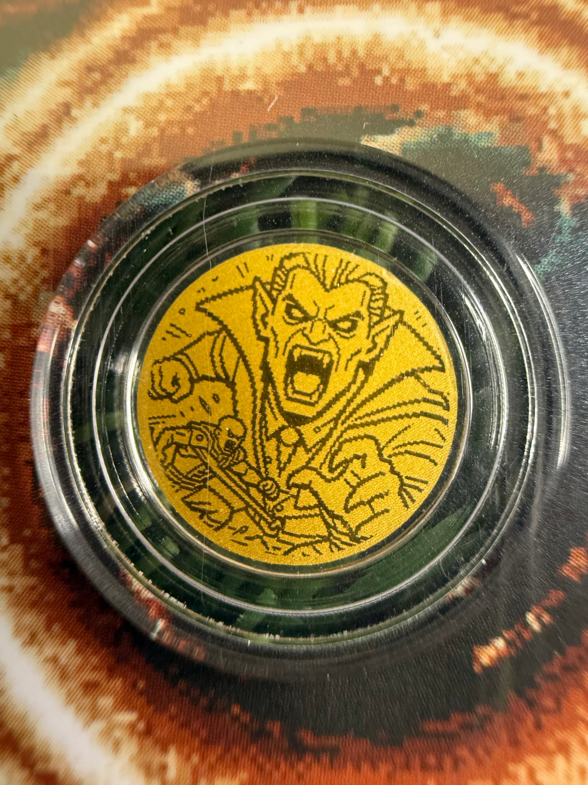 2026 Republic of Liberia 12$ PIXEL VAMPIRE 1/1000 Oz Gold Coin in Assay