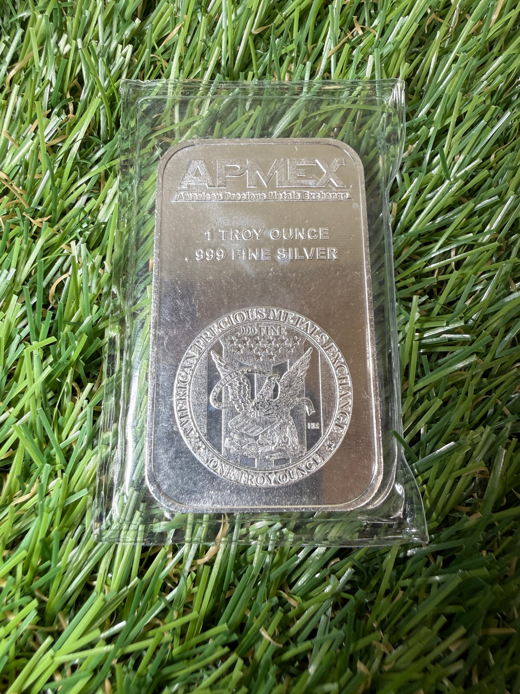 APMEX 1 oz Fine 999 Silver Bar in TEP