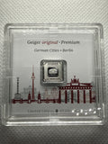 Geiger 1 gram Fine Silver Bar in Protective Capsule - Rare Limited Edition - Berlin