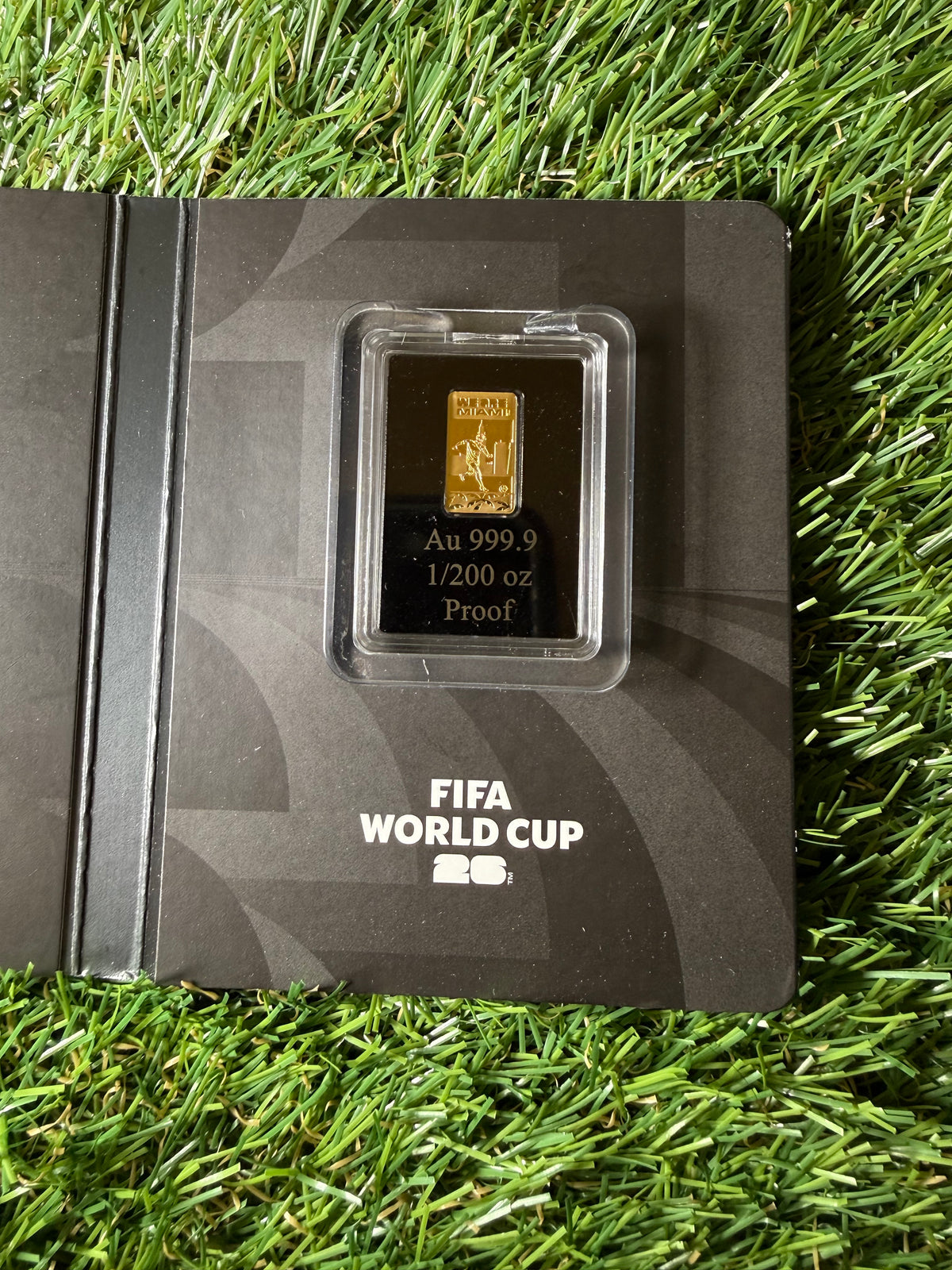 Limited FIFA World Cup 2026 Certified 999.9 Fine 1/200 Oz Gold Bar