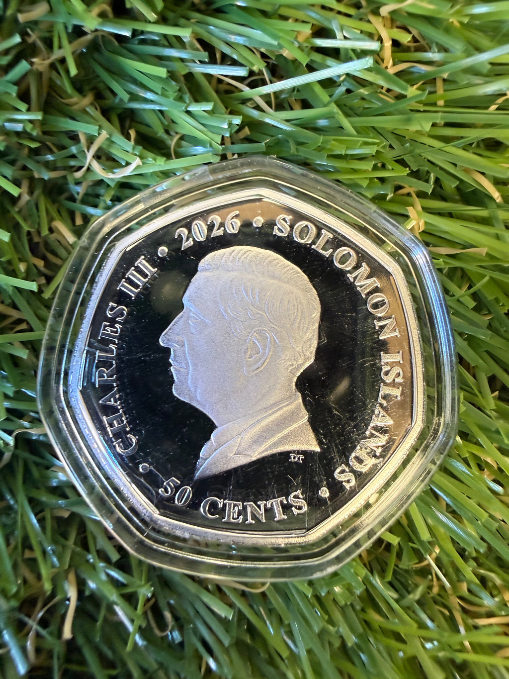 Monopoly Top Hat 50 Cent Silver Plated BU Coin in Capsule 2026.