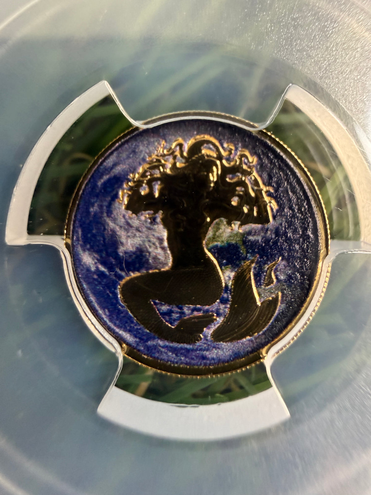 PCGS PR70 2 Gram 22kt Gold Mermaid - Earth Reflection Coin Niue 2026