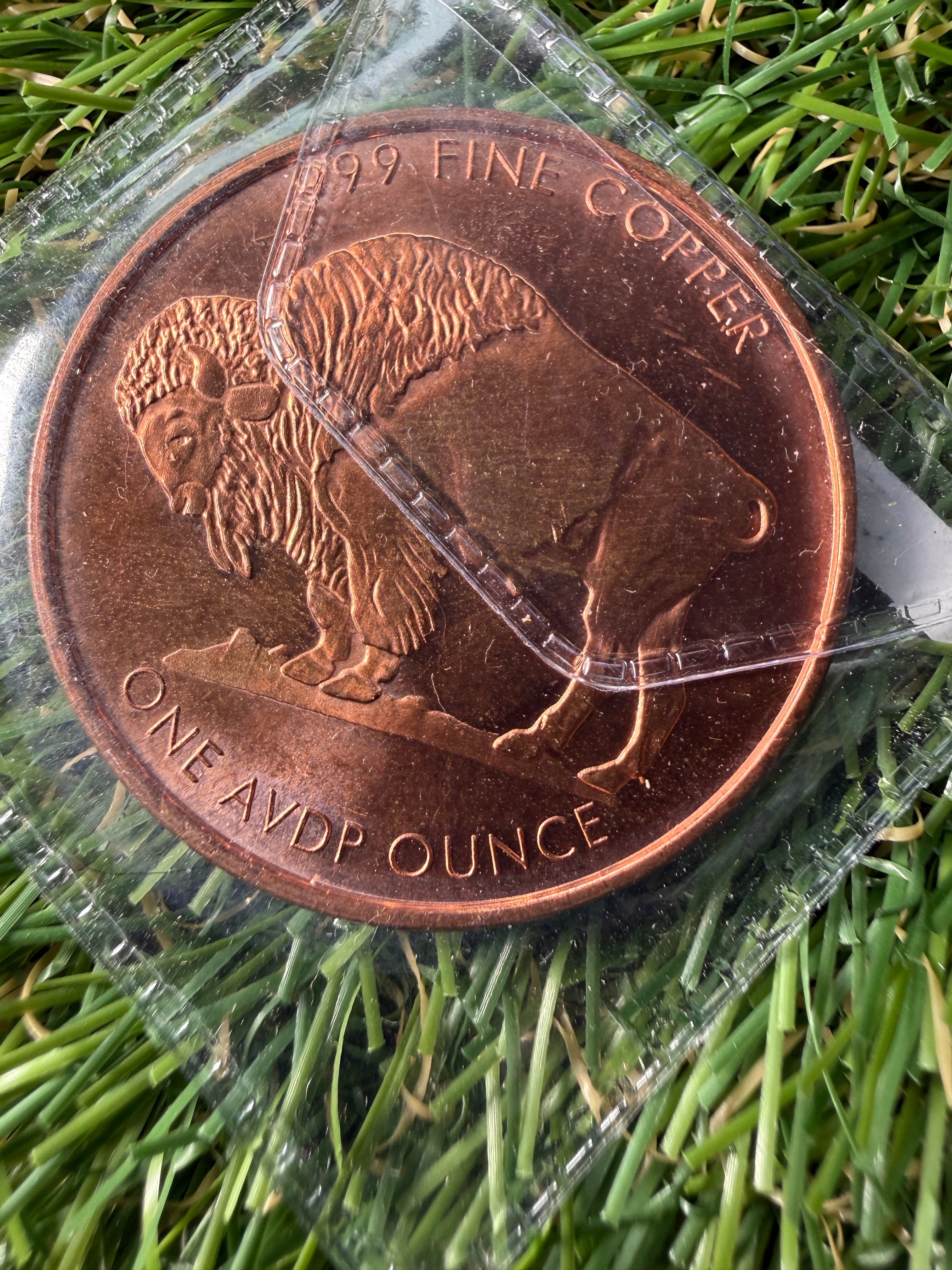 1 oz Copper rounds various designs and mints available