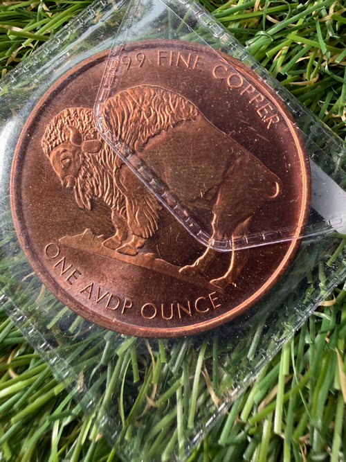 1 oz Copper rounds various designs and mints available