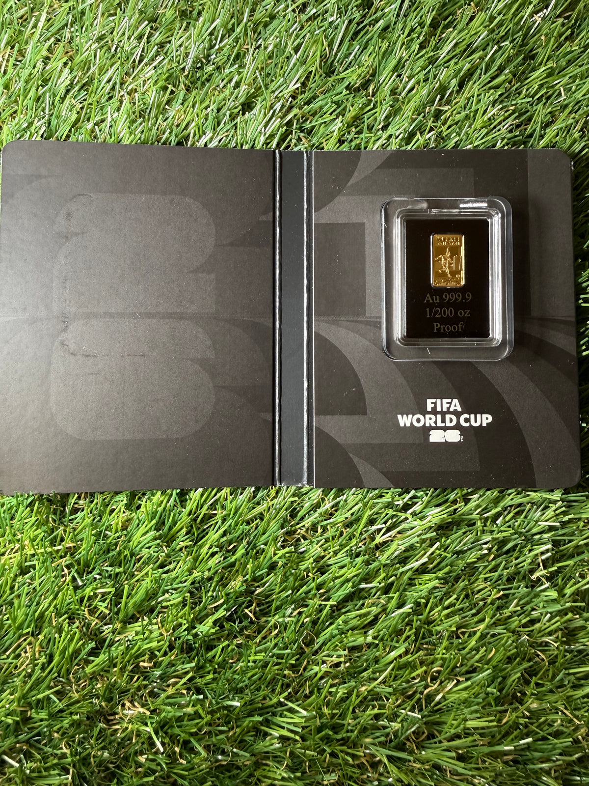 Limited FIFA World Cup 2026 Certified 999.9 Fine 1/200 Oz Gold Bar