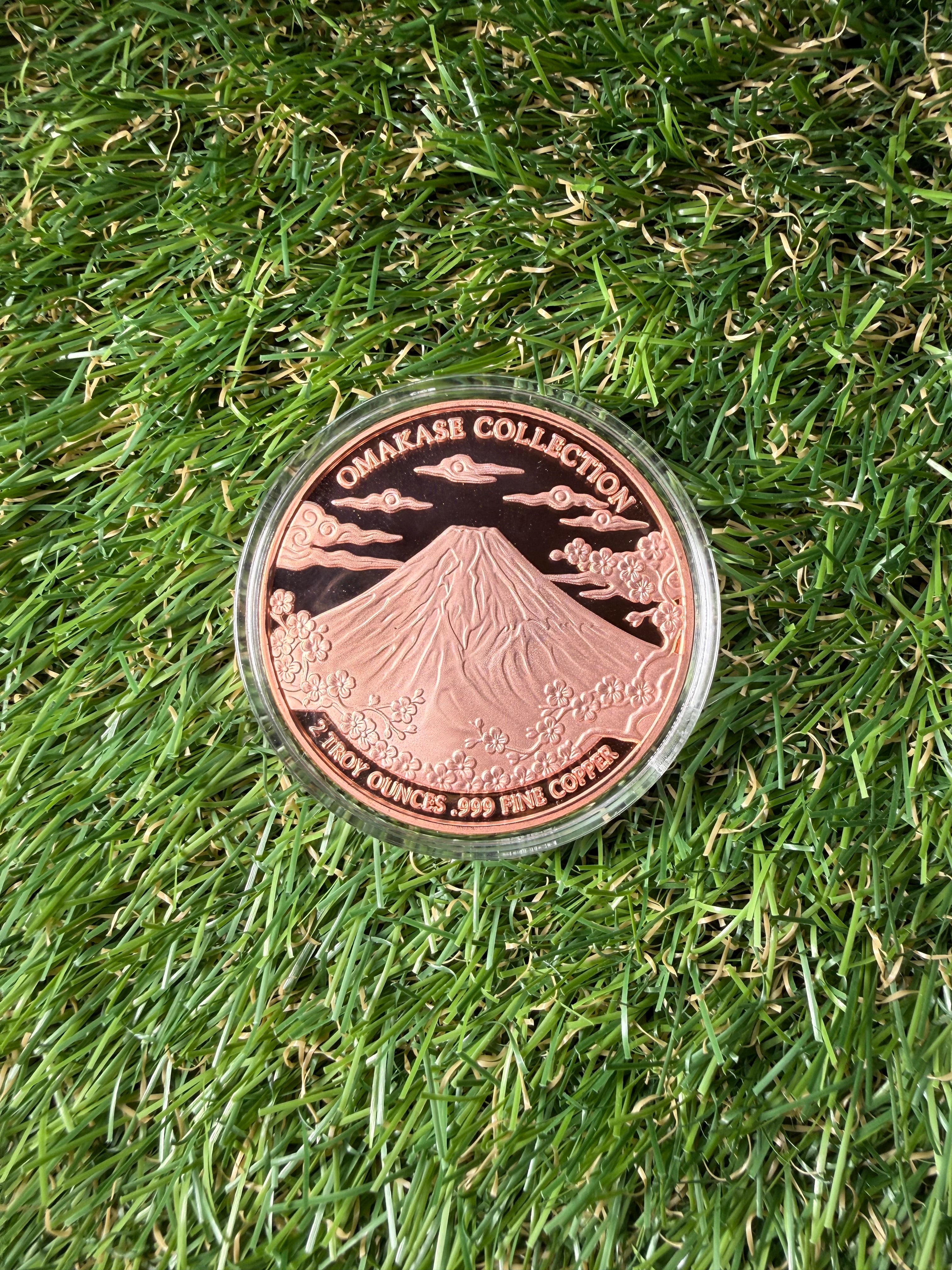 Japanese Omakase Collection - 2oz Sushi Copper Round .999