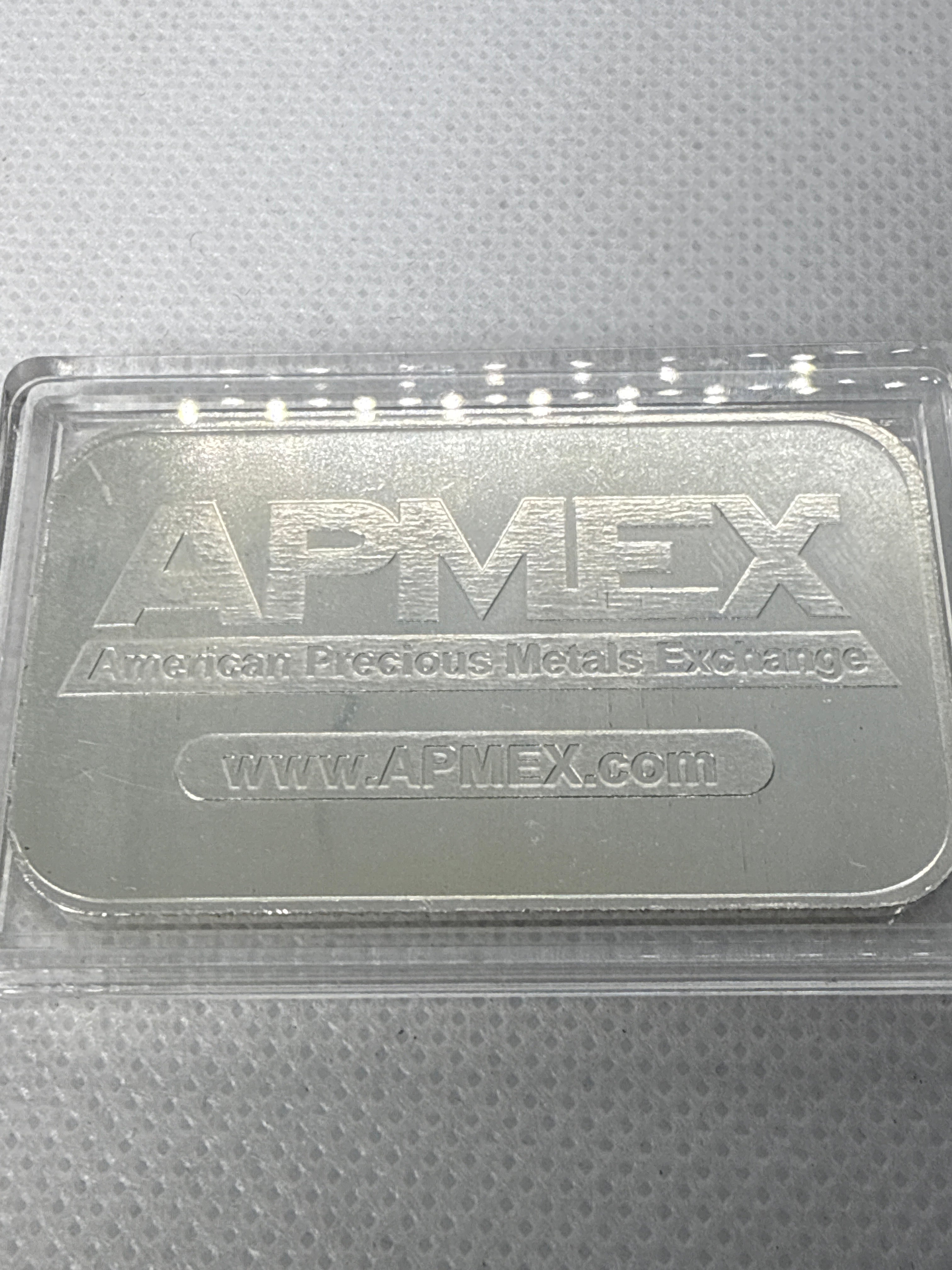 APMEX - 1 Troy Oz Fine 999 Silver Bar in Capsule