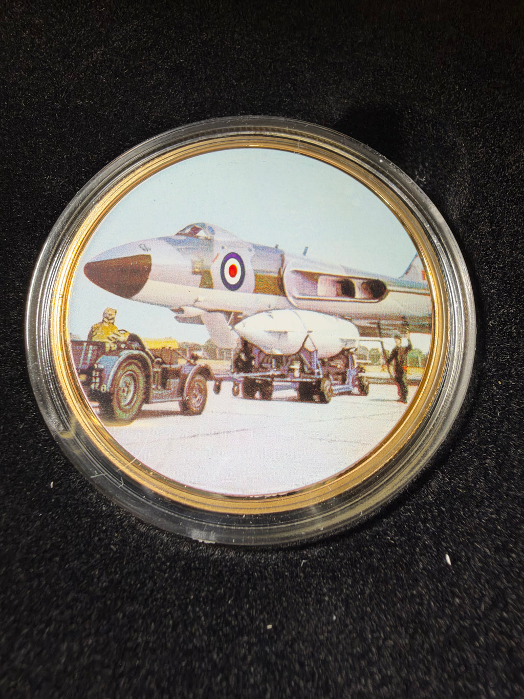 The Official Royal Air Force Avro Vulcan XH558 presentation Edition Set Coin