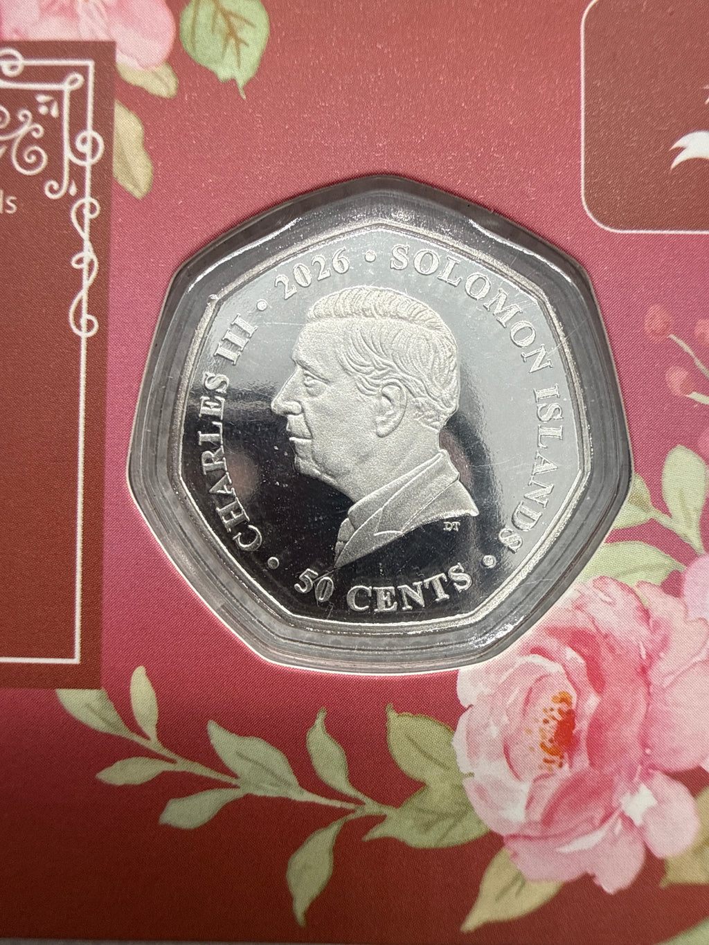 Jane Austin 250th Anniversary Coin 2026, Proof like 999 Silver Plated Coin