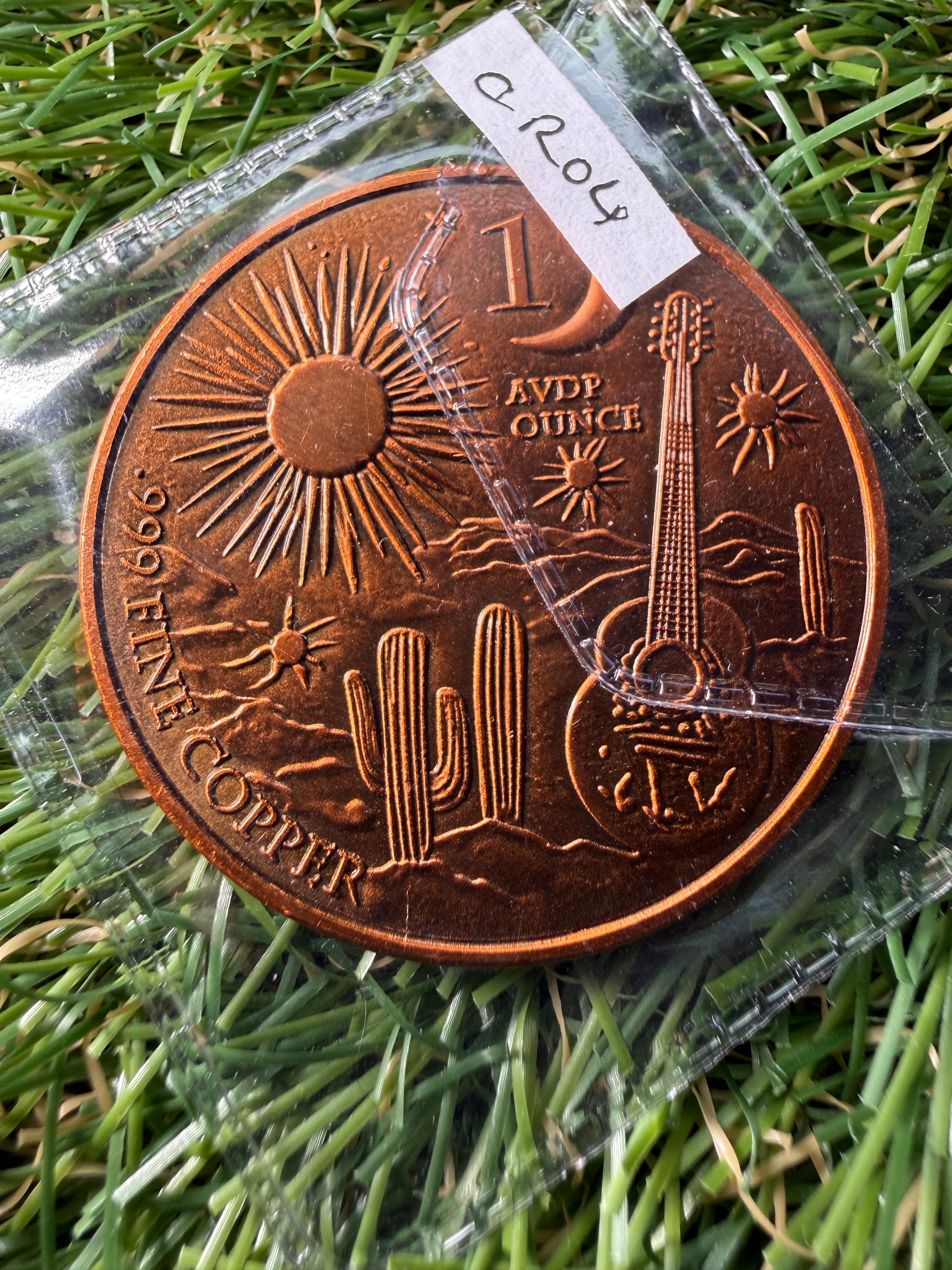 1 oz Copper rounds various designs and mints available