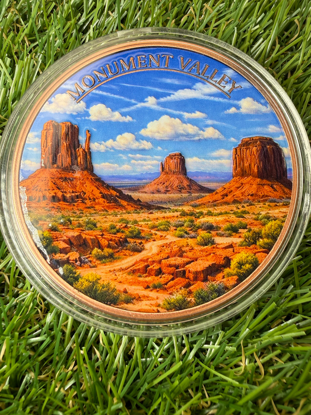 Monument Valley 5oz .999 Fine Copper Round | Natural Wonders Series 2026