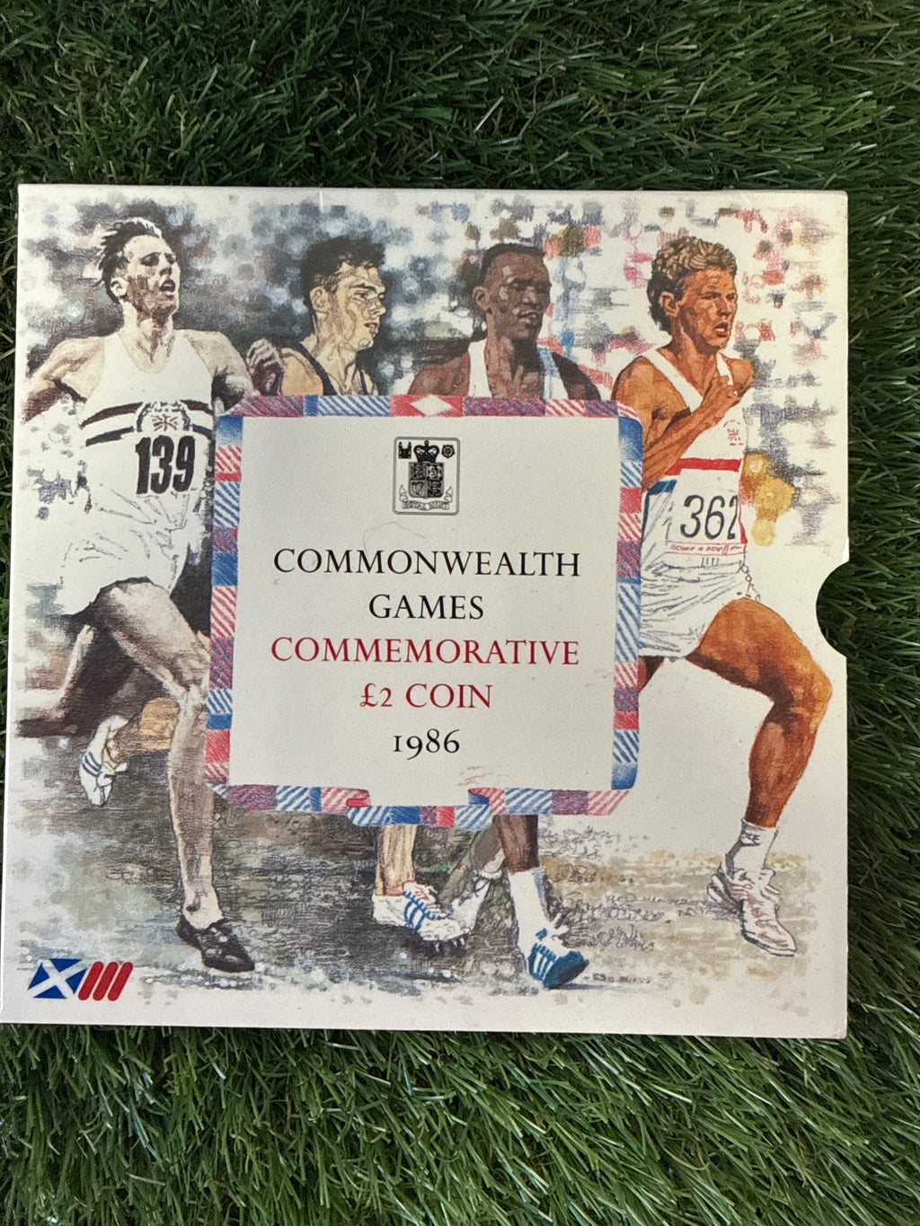 Commonwealth Games 1986 commemorative £2 coin in presentation pack