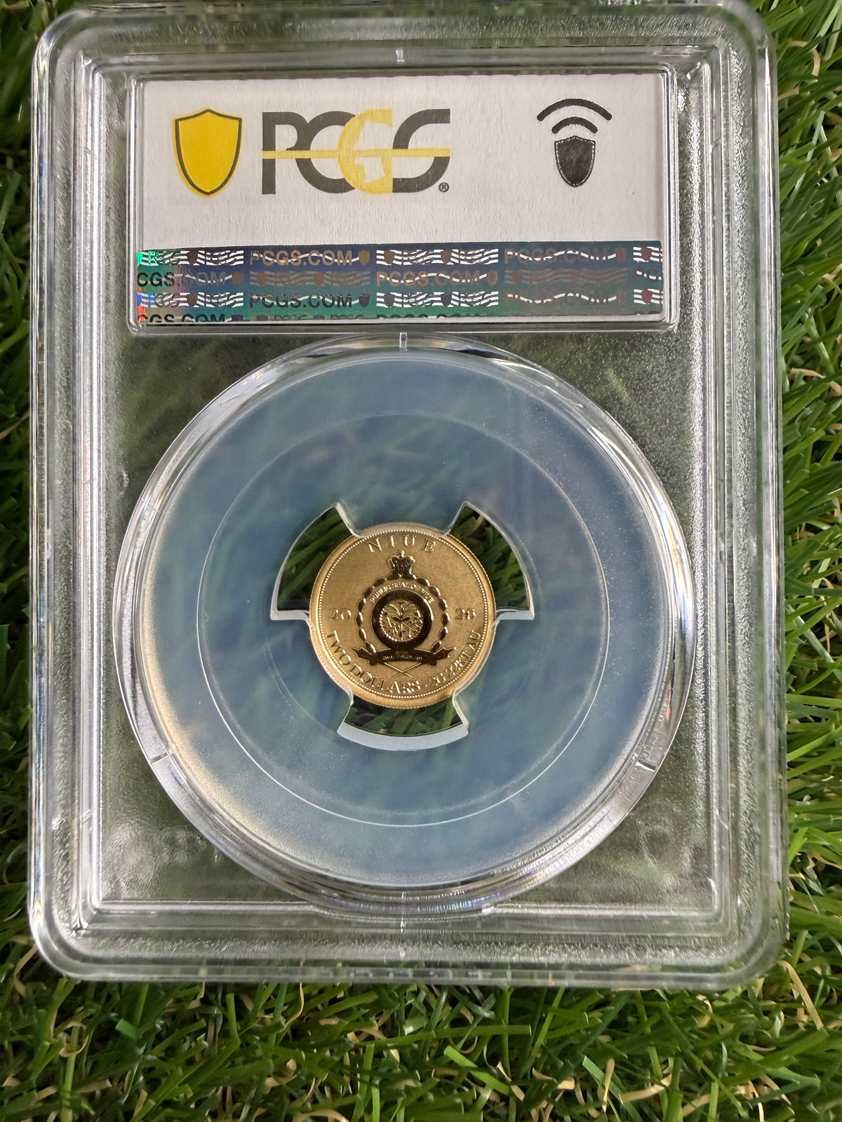 PCGS PR70 2 Gram 22kt Gold Mermaid - Earth Reflection Coin Niue 2026